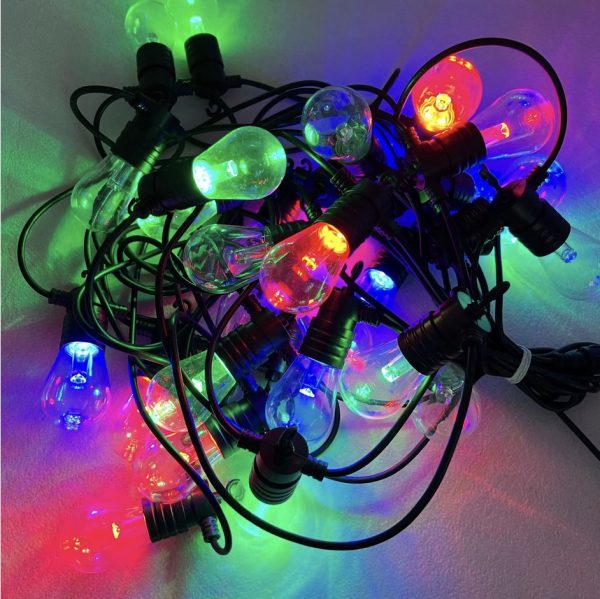 1748249939752 50mm 3D Addressable Pixel Led Bulb RGB/RGBW/RGBCCT DC12V/24V Clear Globe 30 Pixels/string 3 Core Xconnect