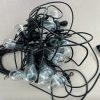 50mm 3D Addressable Pixel Led Bulb RGB/RGBW/RGBCCT DC12V/24V Clear Globe 30 Pixels/string 3 Core Xconnect