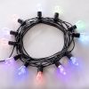 50mm 3D Addressable Pixel Led Bulb RGB/RGBW/RGBCCT DC12V/24V Clear Globe 30 Pixels/string 3 Core Xconnect