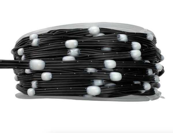 1748953855415 DC12V/5V Seed Pixel Roll 1000ct Pixels 1inch-8inch Space WS2811 RGB IC Addressable Full Color Led light IP65 3Pin Black Wire