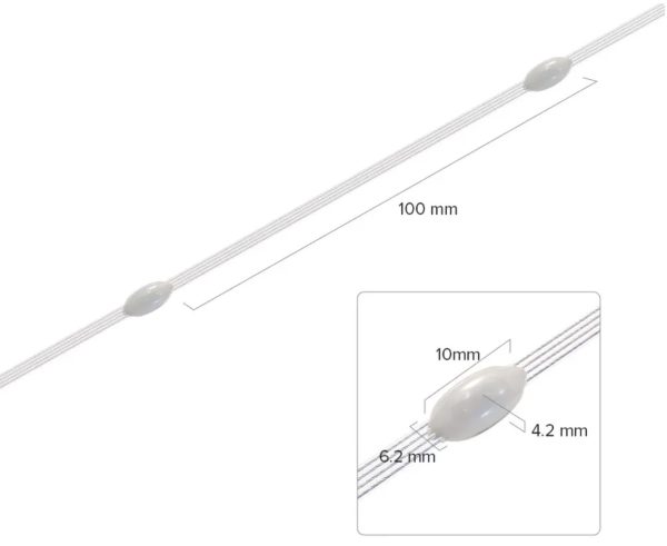 1748962860172 Backup Data Seed Pixel Roll 1000ct DC12V/5V 4pin WS2811 RGB IC Addressable Led light IP65