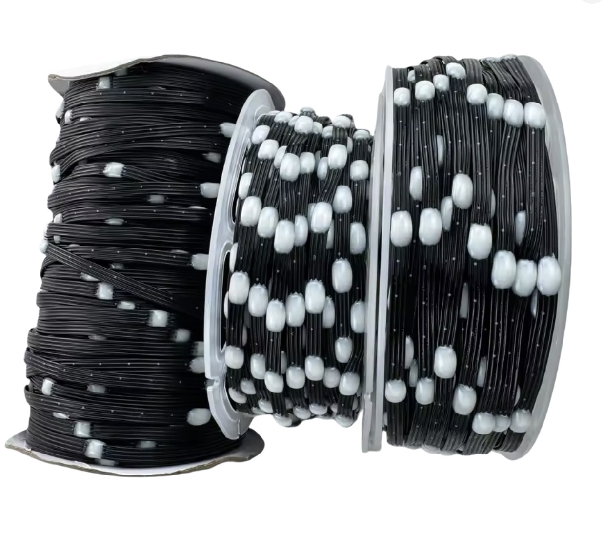 Data Return Seed Pixels DC12V/5V 1000 LEDs 1inch/2inch/4inch Pitch 4Pin wire WS2811 RGB IC Addressable IP65