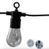 50mm 3D Addressable Pixel Led Bulb RGB/RGBW/RGBCCT DC12V/24V Clear Globe 30 Pixels/string 3 Core Xconnect