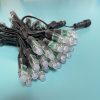 Resistor GS8208 DC12V(Duo Pixel) Bullet 12mm Led Light String 18awg Black 4wires 4core Xconnect waterproof pigtail