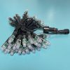 Resistor GS8208 DC12V(Duo Pixel) Bullet 12mm Led Light String 18awg Black 4wires 4core Xconnect waterproof pigtail