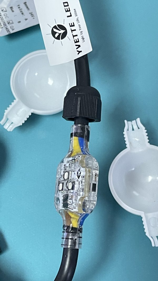 WechatIMG232 35mm 50mm Pixel led 3D bulb UCS1903 DC24V 10cts/40cts/50cts/String double side LEDs addressable full color