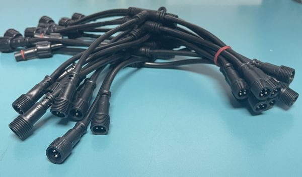 WechatIMG323 T-connector Xconnect (3-2-3)/(3-3-3)/(3-4-3)/(4-2-4) Power Injection Black Round 18AWG Cable
