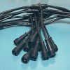(US Stock)T-connector Xconnect (3male-3male-3female)