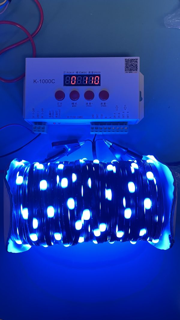 WechatIMG346 Backup Data Seed Pixel Roll 1000ct DC12V/5V 4pin WS2811 RGB IC Addressable Led light IP65
