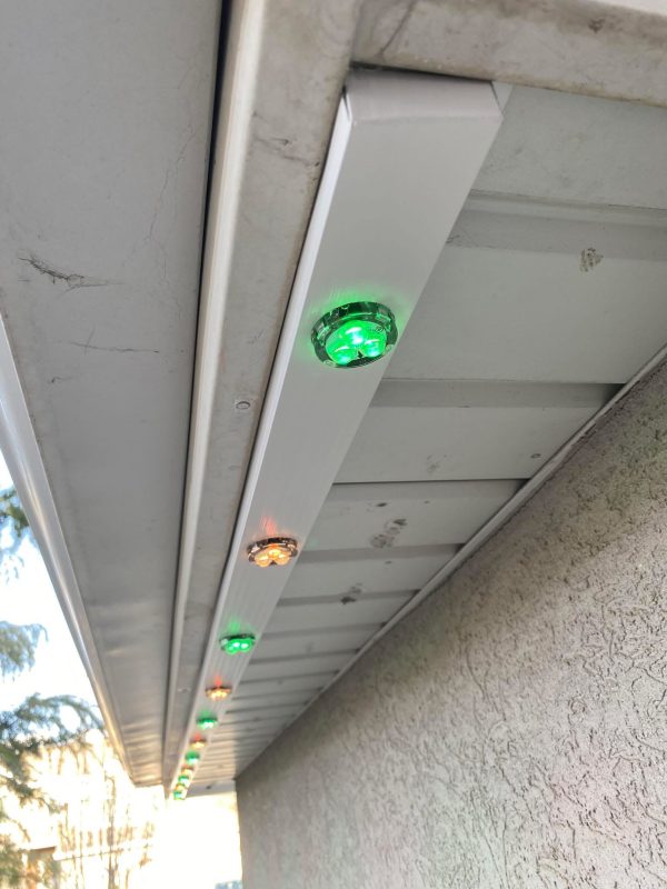 WechatIMG491 Pixel Puck Led UCS2904 RGBW Addressable Permanent Eave lights DC12V 30mm Xconnect IP68