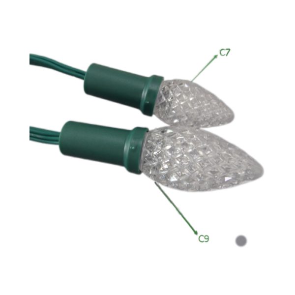 WechatIMG607_副本 C7 C9 Strawberry Pixel Led string WS2811 DC12V Addressable Christmas light IP68
