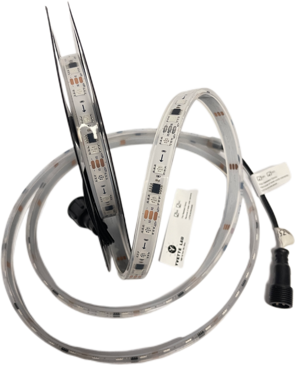 WechatIMG693 WS2811ic Pixel Led Strip DC12V 30/60led/M Flexible Addressable Chasing Effect with Xconnect waterproof connector