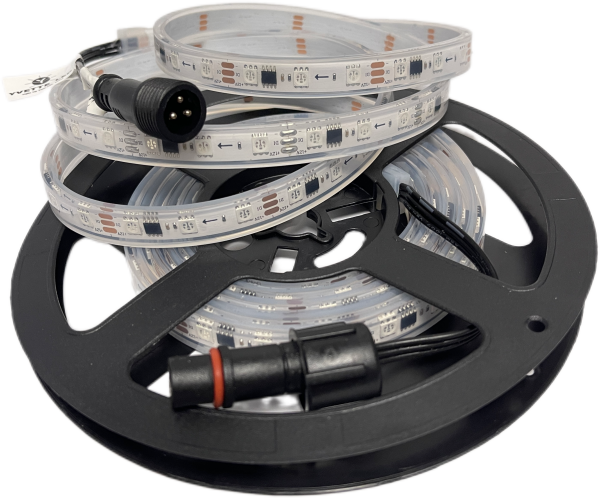 WechatIMG711 WS2811ic Pixel Led Strip DC12V 30/60led/M Flexible Addressable Chasing Effect with Xconnect waterproof connector