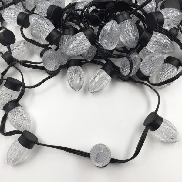 微信图片_20180928162036 C9 flat base Pixel Led S24 bulb WS2811 DC12V 18awg Black wire Xconnect IP68 Christmas Lights