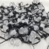 C9 flat base Pixel Led S24 bulb WS2811 DC12V 18awg Black wire Xconnect IP68 Christmas Lights