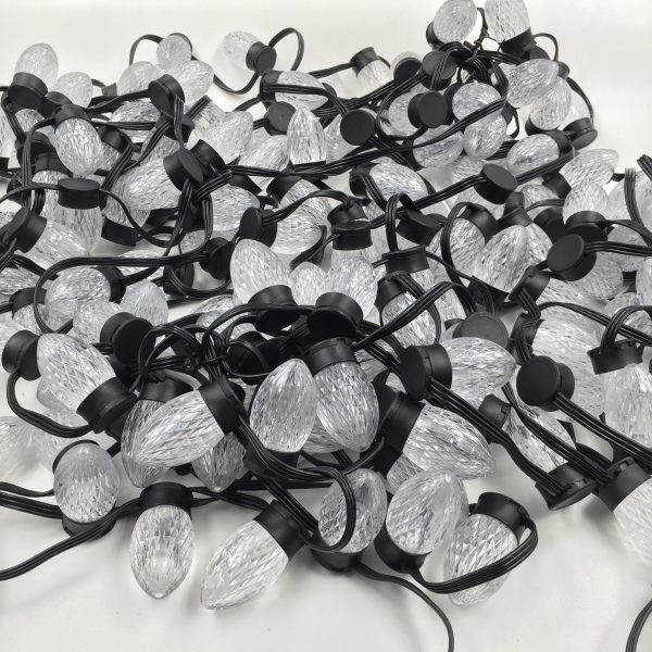 微信图片_20180928162040 C9 flat base Pixel Led S24 bulb WS2811 DC12V 18awg Black wire Xconnect IP68 Christmas Lights