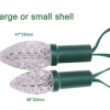 C7 C9 Strawberry Pixel Led string WS2811 DC12V Addressable Christmas light IP68