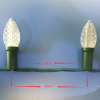 C7 C9 Strawberry Pixel Led string WS2811 DC12V Addressable Christmas light IP68