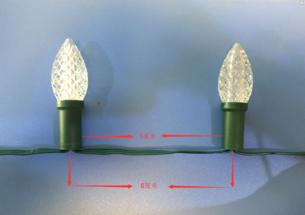 微信图片_20190724175708 C7 C9 Strawberry Pixel Led string WS2811 DC12V Addressable Christmas light IP68