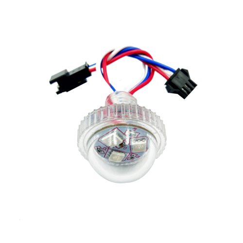 26MM 3leds 20mm punch hole UCS1903 Pixel Led bulb DC12V Addressable Amusement Park Lights