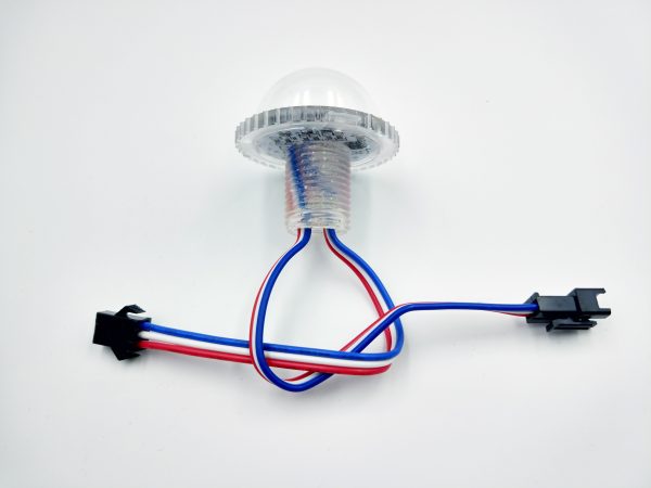 1 35MM 6leds 20mm punch hole UCS2903 Pixel Led bulb DC12V/24V Addressable Amusement Park Lights