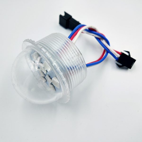 1 35MM 9leds 35mm punch hole UCS2903 Pixel Led bulb DC12V/24V Addressable Amusement Park Lights