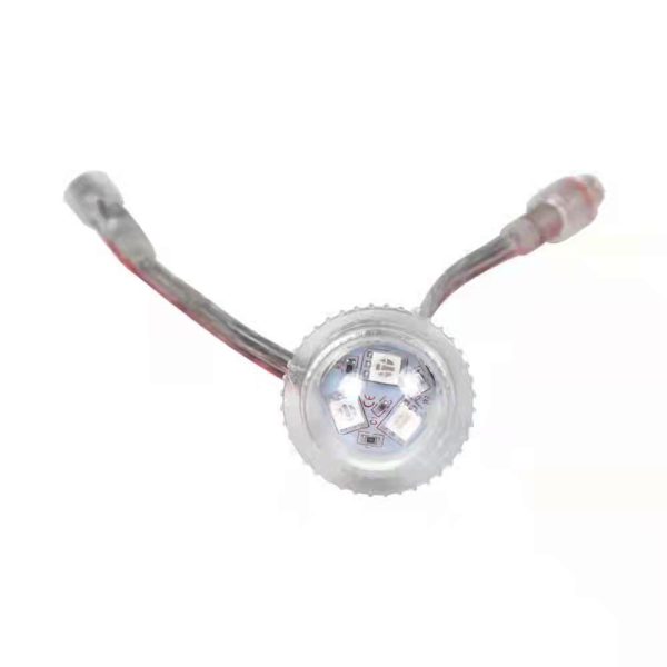 1 26MM 3leds 26mm punch hole UCS1903 Pixel Led bulb DC12V Addressable Amusement Park Lights