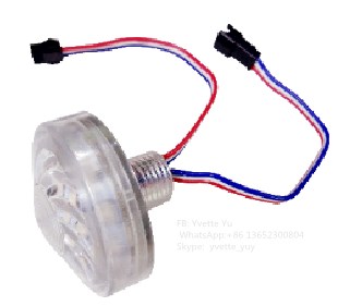 1 45MM 12leds 20mm punch hole UCS1903 Pixel Led bulb DC24V Addressable Amusement Park Lights
