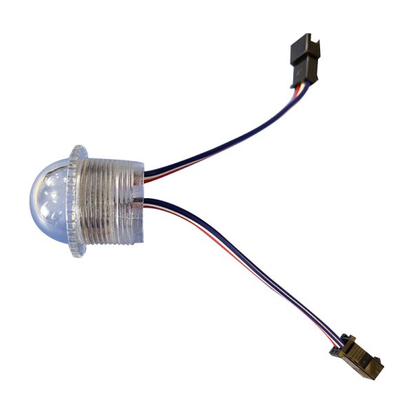 2 26MM 3leds 26mm punch hole UCS1903 Pixel Led bulb DC12V Addressable Amusement Park Lights