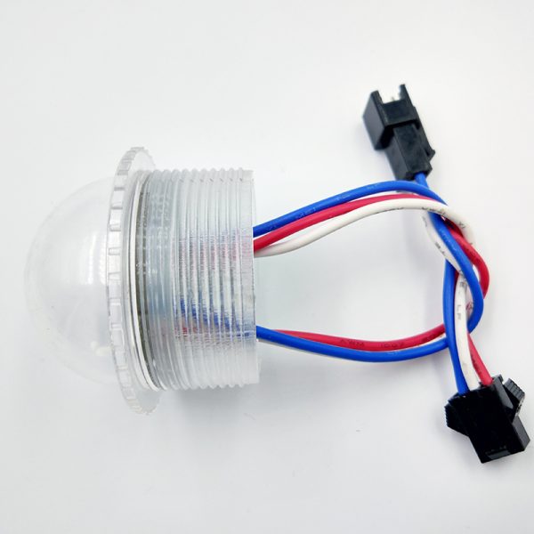 3 35MM 9leds 35mm punch hole UCS2903 Pixel Led bulb DC12V/24V Addressable Amusement Park Lights