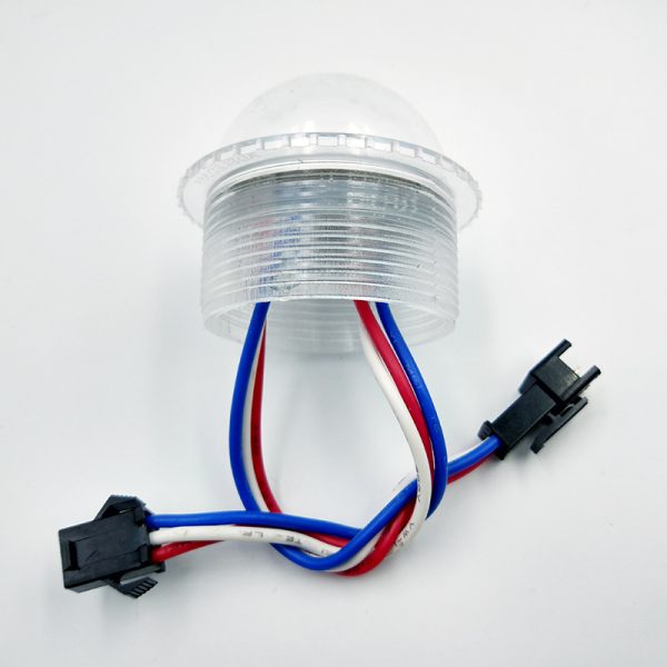 4 35MM 9leds 35mm punch hole UCS2903 Pixel Led bulb DC12V/24V Addressable Amusement Park Lights