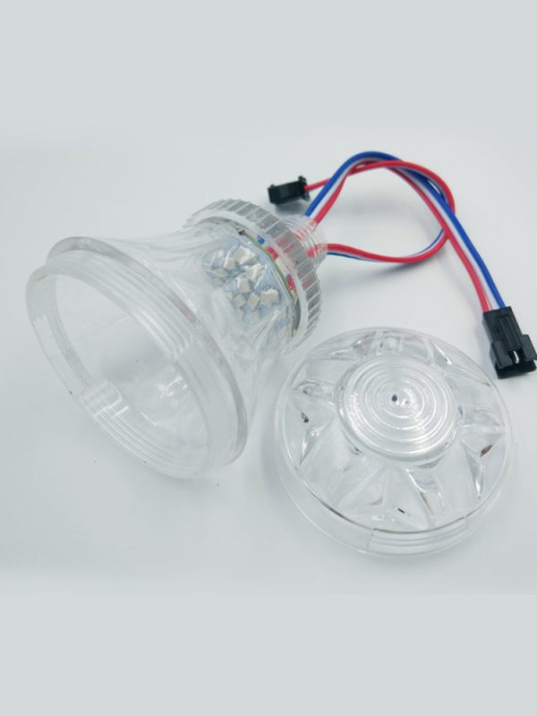 4 60MM 9leds 20mm punch hole UCS2903 Pixel Led bulb DC12V/24V Addressable Amusement Park Lights