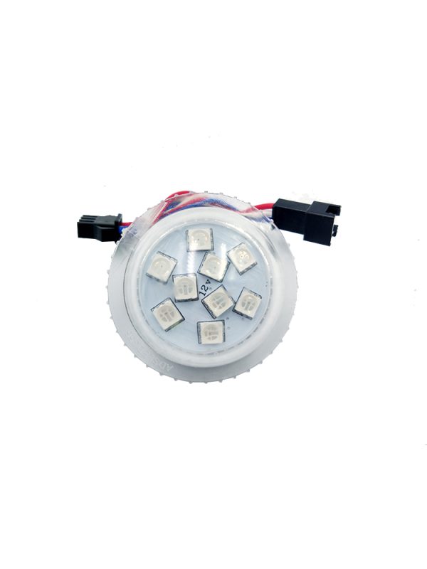 5 35MM 9leds 35mm punch hole UCS2903 Pixel Led bulb DC12V/24V Addressable Amusement Park Lights