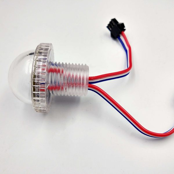 5 30MM 6leds 20mm punch hole UCS1903 Pixel Led bulb DC12V/24V Addressable Amusement Park Lights
