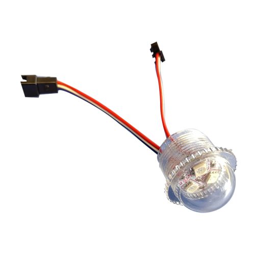 26MM 3leds 26mm punch hole UCS1903 Pixel Led bulb DC12V Addressable Amusement Park Lights
