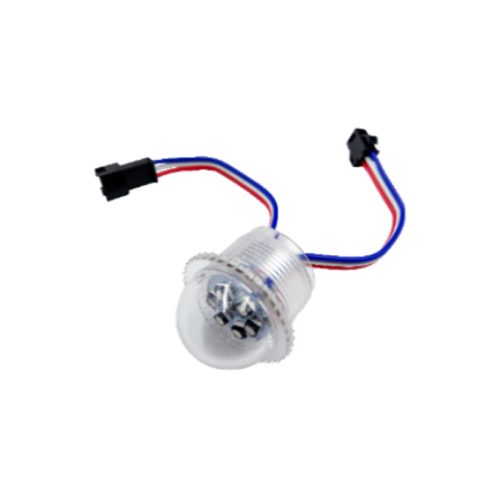 26MM 6leds 26mm punch hole UCS1903 Pixel Led bulb DC12V Addressable Amusement Park Lights