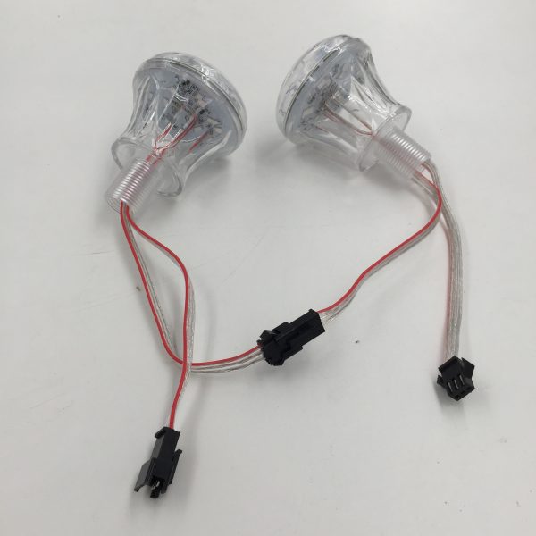 60MM 18leds 20mm punch hole UCS1903 Pixel Led bulb DC24V Addressable Amusement Park Lights