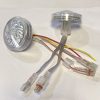 45MM 12leds 20mm punch hole UCS1903 Pixel Led bulb DC24V Addressable Amusement Park Lights