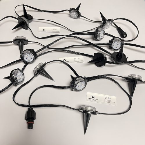 Ground Path Light Pixel Led DC12V WS2811 RGB for Garden Yard Christmas Festival