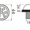 35mm Led Bulb Pixel RGB UCS1903 DC12V